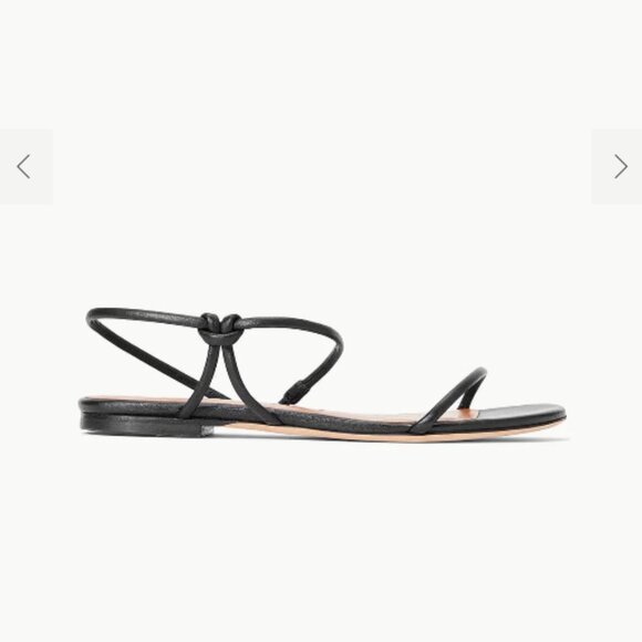 Staud Laurel Sandal in Black - Picture 1 of 3